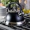 Mr. Coffee Flintshire 1.75 Quart Whistling Stovetop Tea Kettle in Black 127552.01 - alternate 2