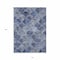 Homeroots 10' X 14' Denim Blue And Gray Abstract Washable Indoor Outdoor Area Rug 577666 - alternate 4
