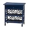 Bali & Pari Tiaret Natural Rattan Nightstand, Blue 259-14197-ZORO - alternate 1