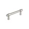 Amerock Destine 3-3/4 inch 96mm Center-to-Center Polished Nickel Cabinet Pull BP36858PN - alternate 1
