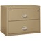 Fireking 2 Drawer, 1 Hr Fire & Impact Rated, 38" Wide Lateral Sand 2-3822-CSA - alternate 1