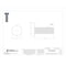 Foreverbolt 316, 1/2"-13 Hex Head Cap Screw, NL-19 Stainless Steel, 1-1/2 in L, 10 PK FB3HEXB1213112P10 - alternate 5