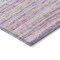 Homeroots 3' X 5' Mauve Striped Washable Indoor Outdoor Area Rug 607956 - alternate 4