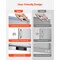 Vevor 30x21 Inch BBQ Island Access Door Outdoor Kitchen Door Stainless Steel B010S - alternate 5