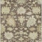 Homeroots 5' X 8' Chocolate And Beige Floral Washable Indoor Outdoor Area Rug 605194 - alternate 3