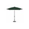 Treasure Garden 7.5 ft Square Patio Umbella, aluminum, fiberglass ribs, outdoor, Forest Green UM847SQ-09 5446 Forest Green - alternate 1
