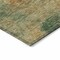 Homeroots 3' X 5' Terra Cotta Copper And Green Abstract Washable Indoor Outdoor Area Rug 604821 - alternate 4