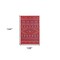 Homeroots 9' X 12' Red Geometric Machine Braided Distressed Area Rug With UV Protection 555595 - alternate 2
