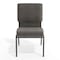 Flash Furniture Advantage Charcoal Gray Church Chair 20.5" Wide PCHT-111 - alternate 2