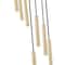 Z-Lite Forest 7 Light Chandelier, Modern Gold, 18 In W x 12 In H 919MP12-7R-MGLD-LED - alternate 2