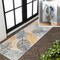 Jonathan Y Calypso Coastal Casual Palm Frond Reversible Machine-Washable Cream/Navy 2 ft. x 8 ft. Runner Rug SVH108A-28 - alternate 2