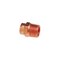 Nibco 3/4" X 1/2" Copper Pressure Cup X Male Adapter Fitting W01260D - alternate 3