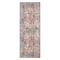 World Rug Gallery Traditional Distressed Machine Washable Runner Rug 2 ft 6 in x 6 ft Multi 5050MULTI26X6 - alternate 2