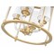 Z-Lite Katerina 4 Light Chandelier, Rubbed Brass, 16 In W x 27 In H 1950-4C-RB - alternate 3