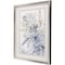 Homeroots Royal Blue II Framed Art Silver Picture Frame Print Wall Art 474082 - alternate 2