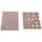 Prosource Furniture Pad, Felt Cloth, Beige, 4-1/2 x 6, 1/2, 1, 5/8, 3/4 and 2-3/4 x 1/2 in Dia FE-50209-PS - alternate 1