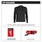 Milwaukee Tool Heated Baselayer Top, Black/Gray, L M500B-21L - alternate 8