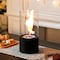 Edendirect 5 in. Tabletop Ventless Bioethanol Fireplace, Black Round Stainless Steel Burner Cup ZR-06-910 - alternate 3