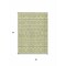 Homeroots 5' X 8' Sage And Ivory Geometric Washable Indoor Outdoor Area Rug 613748 - alternate 4