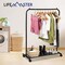 Lifemaster Metal Clothes Rack, Rolling Garment Rack with Wheels, Black, 2PK LMCOATRA2X - alternate 4