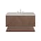 James Martin Vanities Marcello 48 in. Single Vanity, Chestnut w/ 3 CM Eternal Jasmine Pearl Silestone Top D200-V48-CSN-3EJP - alternate 3