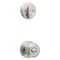 Kwikset Signature Series Knob Lockset, 2 Grade, Keyed Key, Satin Nickel, 238 x 234 in Backset, K4 Keyway 991J15SMTCP - alternate 2