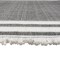 Homeroots 9' X 12' Dark Gray Striped Handmade Indoor Outdoor Area Rug 533580 - alternate 4