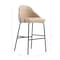 Manhattan Comfort Gracie Barstool in Tan and Black - Set of 3 3-BS022-BTN - alternate 2