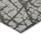 Homeroots 8' X 10' Gray and Black Abstract Washable Indoor Outdoor Area Rug 559277 - alternate 4