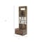 Homeroots 18" Brown Rustic Solid Wood Man Cave Bottle Cap Catcher Wall Decor 636200 - alternate 4