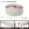 Wrightmaster 1.57 in. x 48 in. Waterproof Flexible Self-Adhesive Vinyl Transition Strip for Joining Floor Gaps ZR-17951WW01 - alternate 2
