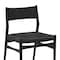 Homeroots Five Piece Black Round Dining Set with Four Chairs 571724 - alternate 3