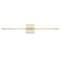 Jonathan Y Makena 28" Modern Minimalist Dimmable Integrated LED Metal Wall Sconce, Brass Gold JYL7022B - alternate 9