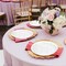 Smarty Had A Party 625 Clear Floral Round Disposable Plastic Pastry Plates 240 Plates, 240PK 726-CASE - alternate 6