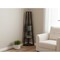 Homeroots 71" Oak Particle Board and Wood Five Tier Corner Bookcase 489811 - alternate 5