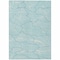 Homeroots 8' X 10' Aqua And Ivory Abstract Washable Indoor Outdoor Area Rug 601023 - alternate 5