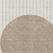 Homeroots 9' X 12' Ivory And Brown Striped Washable Indoor Outdoor Area Rug 597173 - alternate 4
