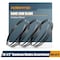 Powertec 70-1/2" High Carbon Steel Band Saw Blades for Craftsman 21400 Rikon 10-305 and 10-3061 Bandsaw 13619 - alternate 1