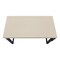 Homeroots Adjustable Taupe and Black Wood and Metal Sled Computer Desk 490016 - alternate 4