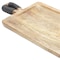 Homeroots Set of Two Brown Solid Wood Cheese Boards 516324 - alternate 3