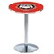 Holland Bar Stool Co 42" Chrome Georgia "Bulldog" Pub Table, 36" dia. Top L214C4236GA-Dog - alternate 1