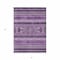 Homeroots 3' X 5' Purple Eggplant And Gray Southwestern Washable Indoor Outdoor Area Rug 582842 - alternate 3