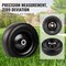 Vevor Lawn Mower Tires 11x4-5" Lawn Tractor Tires 2-Pack Flat-free PU Tires, 2PK ZH001 - alternate 3