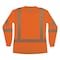 Ergodyne Hi-Vis Shirt, S, Orange, Long Sleeve 22362 - alternate 3