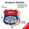 Signmission Jim's Garage, 12 inch X 12 inch, Vinyl Decal, 2PK SHI-D-2PACK-12-383-JIM - alternate 5