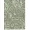 Homeroots 9' X 12' Artichoke Green And Ivory Geometric Washable Indoor Outdoor Area Rug 631363 - alternate 5