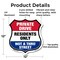 Signmission Private Driveway Shield Sign Private Dri, 12 Inch X 12 Inch, Aluminum Metal Sign SHI-A-12-436 - alternate 5