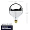 Bulbrite Incandescent G40 Medium Screw Base E26 Light Bulb, 100W, Half Chrome, 4PK 861292 - alternate 4