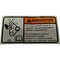 Cnh DECAL WARNING, CNH OEM 84379019 84379019 - alternate 1