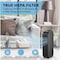 Perfect Aire 3-In-1 HEPA/Carbon 222 Sq. Ft. Tower Air Purifier with UV Sanitizer 1PAPUV27 - alternate 2